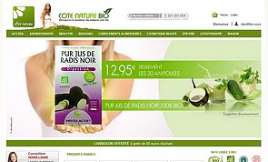 Site e-commerce cotenature-bio.com