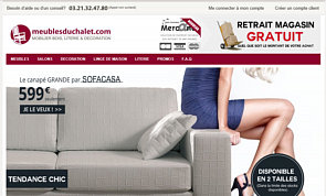 Site e-commerce meublesduchalet.com
